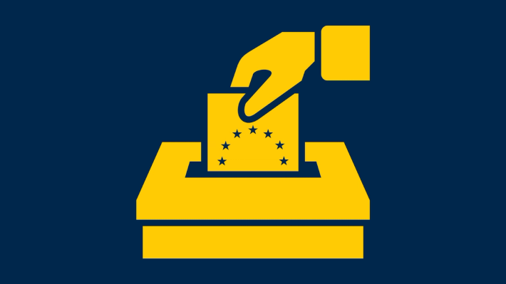 Ballot box illustration